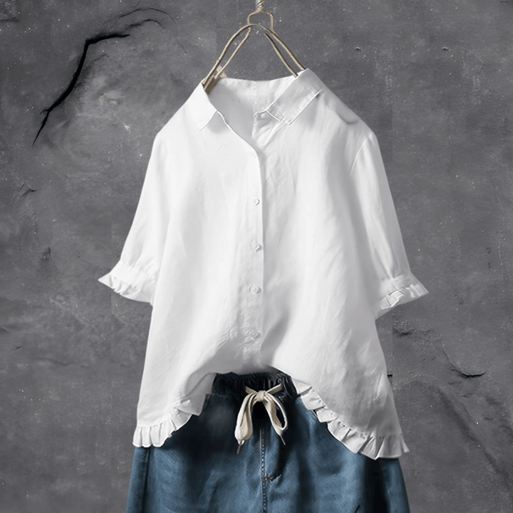 Camillia – The perfect spring blouse for effortless elegance!