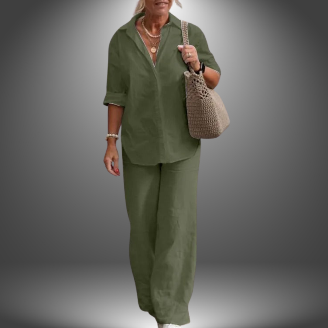 Aurora Set – Premium Shirt and Trousers for Elegance and Comfort