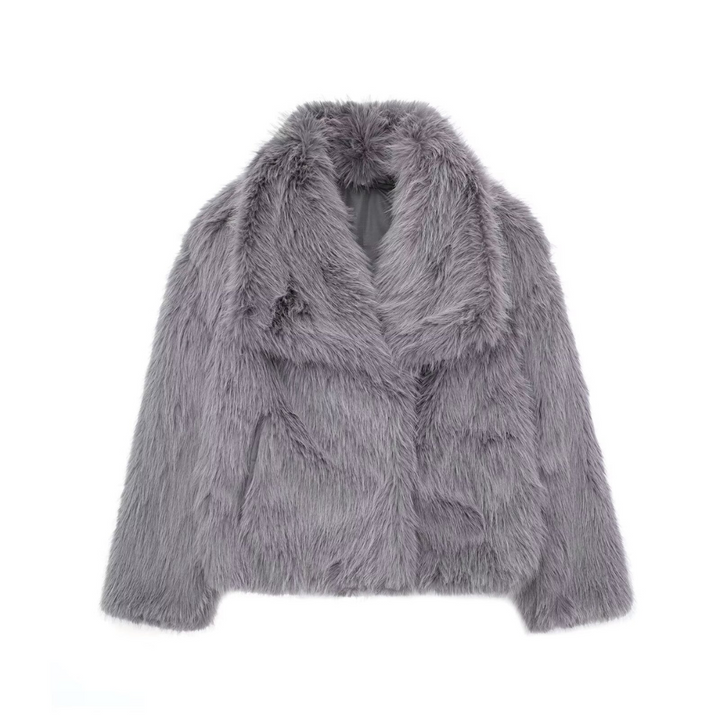 Lorena – Short Faux Fur Coat