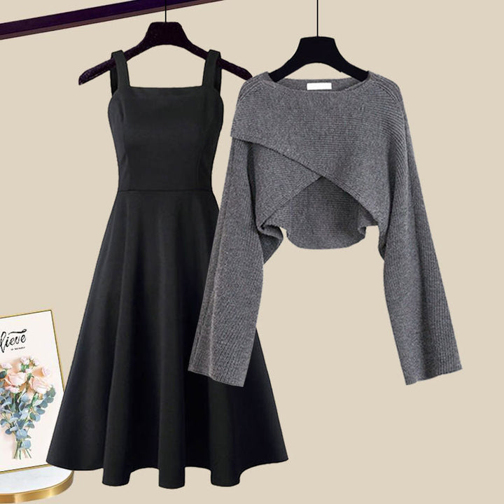 Amélia – Elegant Knit Dress Set