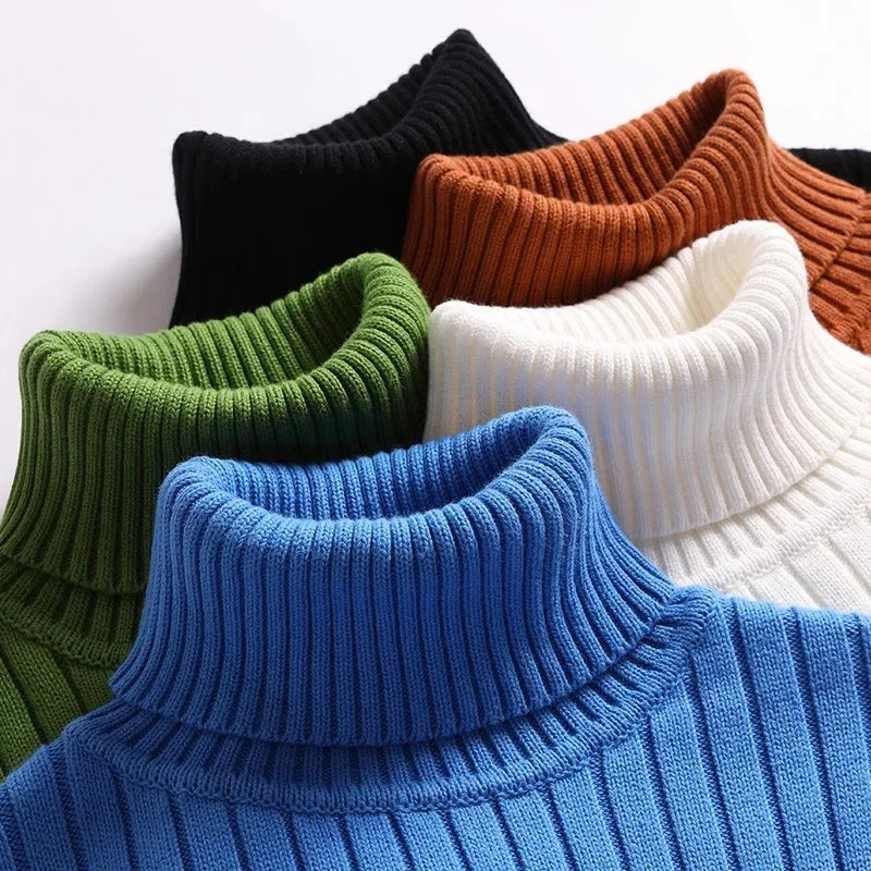 Arnoud – Ribbed Knit Turtleneck Sweater