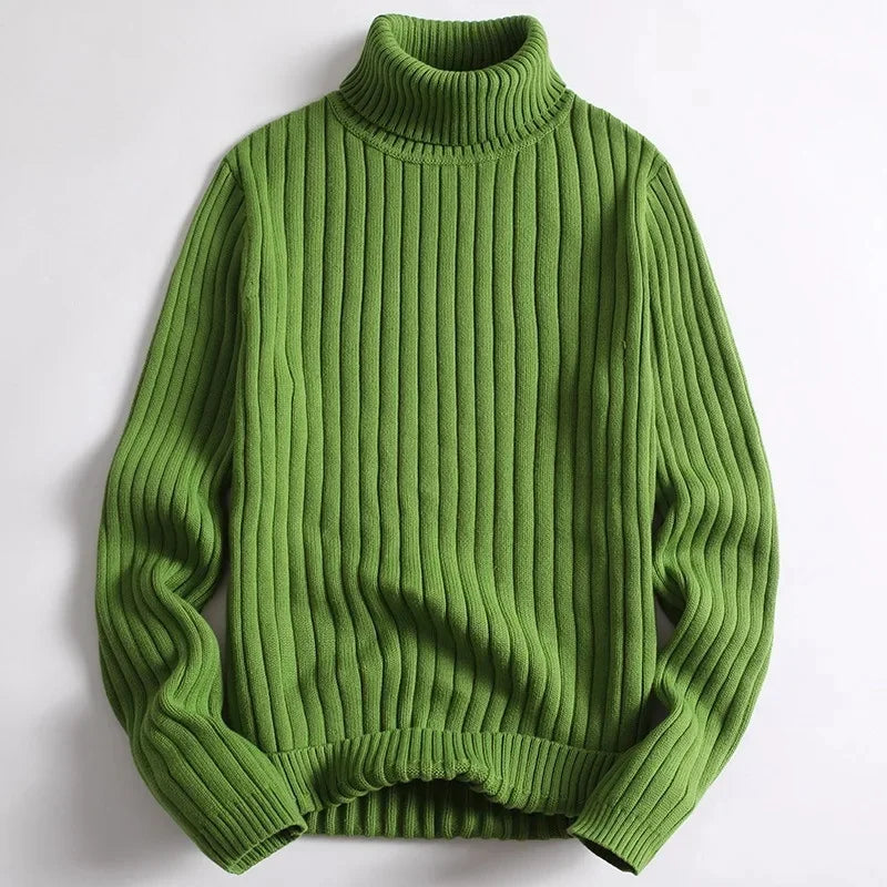 Arnoud – Ribbed Knit Turtleneck Sweater