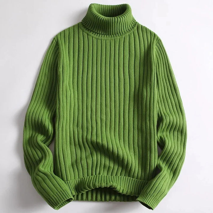Arnoud – Ribbed Knit Turtleneck Sweater