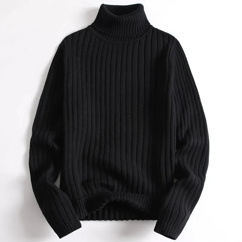 Arnoud – Ribbed Knit Turtleneck Sweater