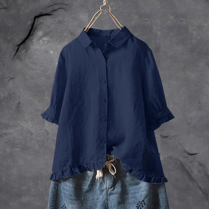 Camillia – The perfect spring blouse for effortless elegance!