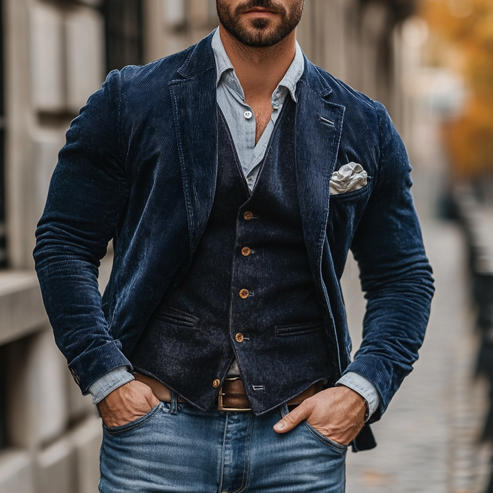 Antonio – Vintage Blazer and Waistcoat