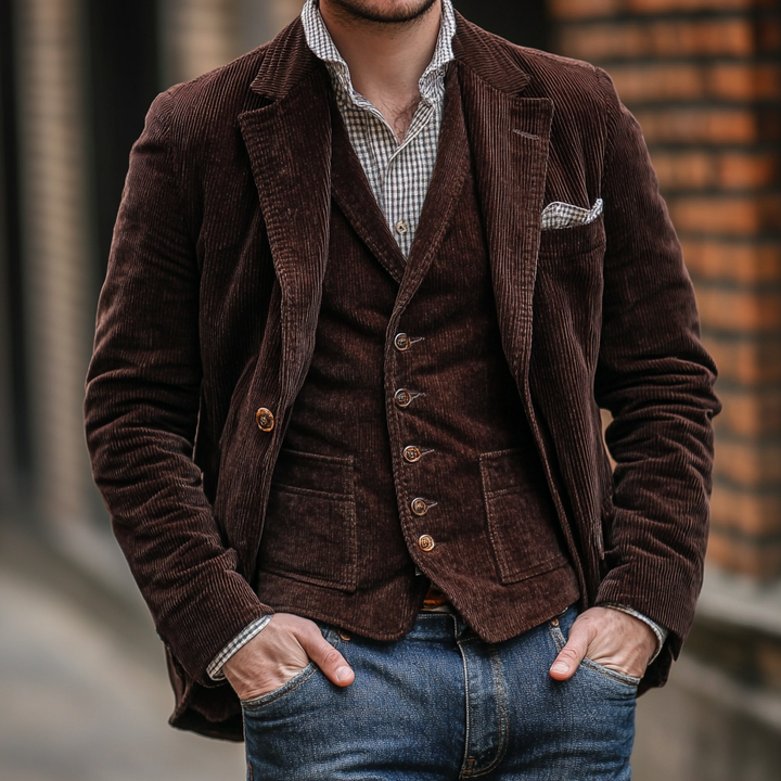 Antonio – Vintage Blazer and Waistcoat